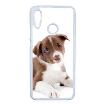 Édes Border Collie kölyök kutyus Huawei P Smart 2019 tok