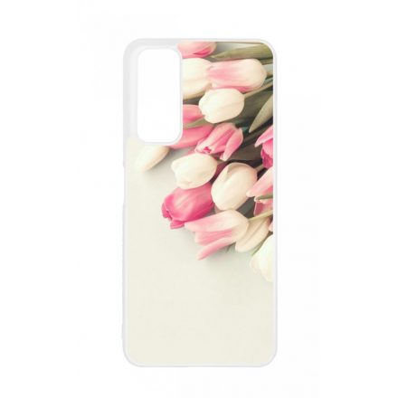 virágos tulipános tavaszi Huawei P Smart 2021 tok