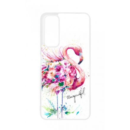 Álomszép Flamingo tropical summer nyári Huawei P Smart 2021 tok