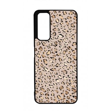 Rose Gold Leopard Wild Beauty Animal Fashion Csajos Allat mintas Huawei P Smart (2021) tok