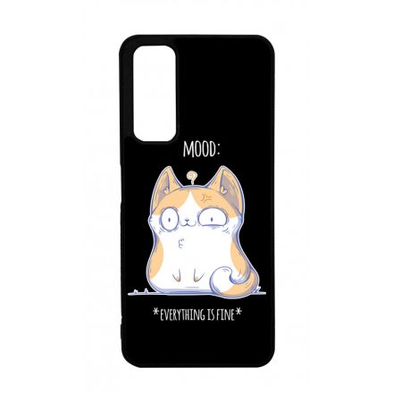 Cat Mood cicas macskas this is fine Huawei P Smart (2021) tok