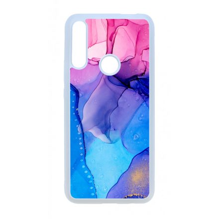 Blue Pink Gradient Ink kek rozsaszin marvanyos Huawei P Smart Z tok