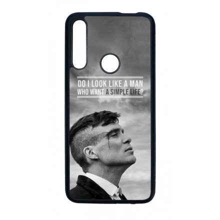 Tommy Shelby simple life idezet peaky blinders Huawei P Smart Z tok