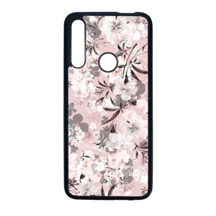 Puderpink tavaszi viragos Huawei P Smart Z tok