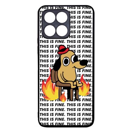 This is fine DOG kutyas meme Honor X6a tok