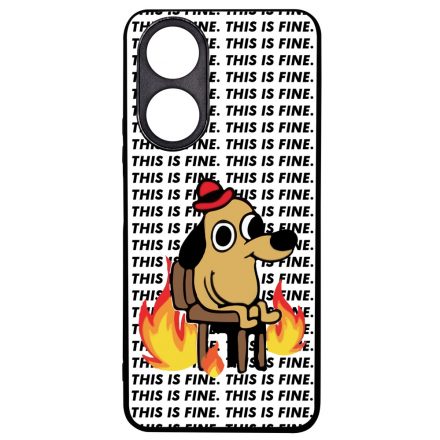 This is fine DOG kutyas meme Honor X7 tok