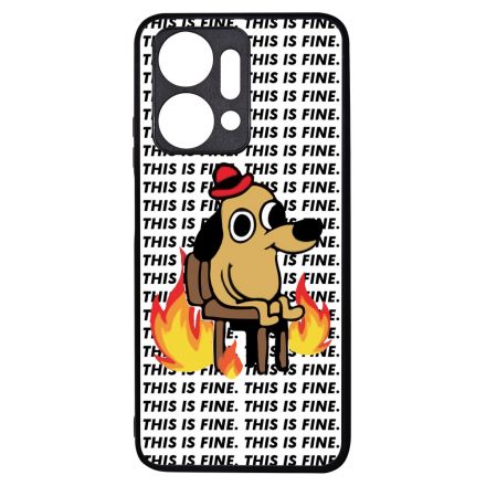 This is fine DOG kutyas meme Honor X7a tok