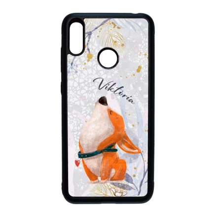 Cuki corgi kutyus - Téli mintás Huawei Y7 2019 tok