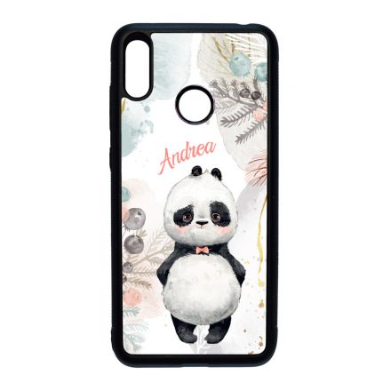 Édes kis Panda - Téli mintás Huawei Y7 2019 tok