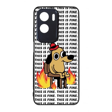 This is fine DOG kutyas meme Honor tok