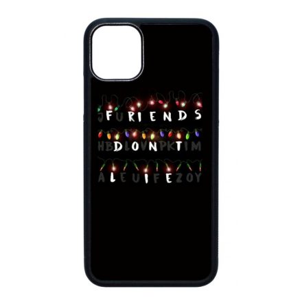 Friends dont lie - stranger things iPhone 11 (6.1) fekete tok