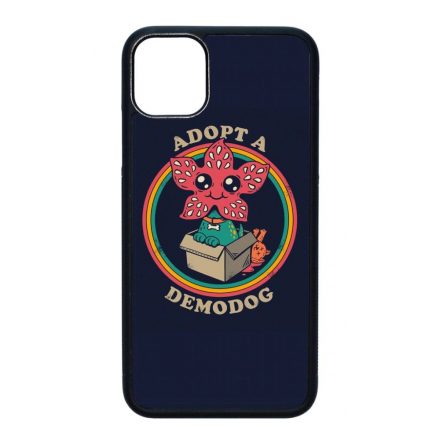 Adopt a Demodog - Stranger things iPhone 11 (6.1) fekete tok