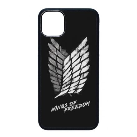 Wings of freedom Attack on titan aot iPhone 11 fekete tok