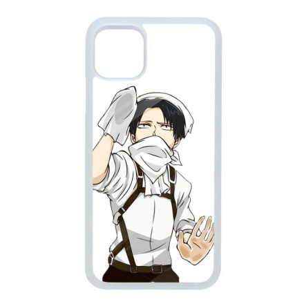 Levi Ackerman - Attack on Titan iPhone 11 átlátszó tok