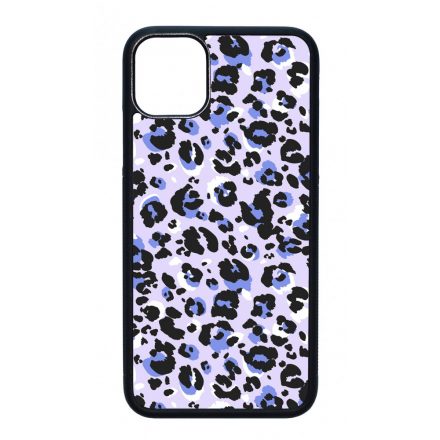 Purple Leopard Wild Beauty Animal Fashion Csajos Allat mintas iPhone 11 tok