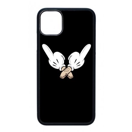 Anti social Mickey Antisocial Antiszocialis Meno Trendi iPhone 11 tok