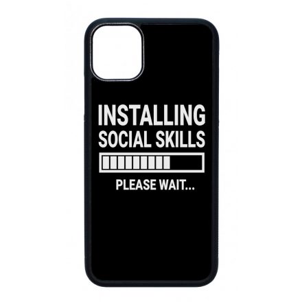 Installing social skills Antisocial Antiszocialis Meno Trendi iPhone 11 tok