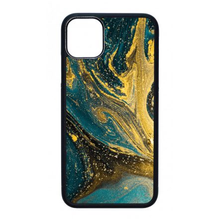 Golden Blue marvanyos marvany mintas iPhone 11 tok