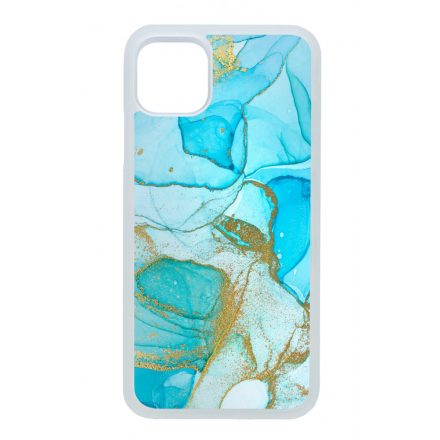 Ocean Blue Gold marvanyos marvany mintas iPhone 11 tok