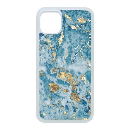 Blue Gold marvanyos marvany mintas iPhone 11 tok