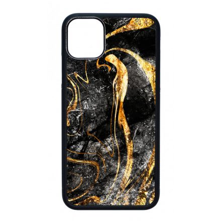 Luxury Golden Black marvanyos marvany mintas iPhone 11 Pro Max tok