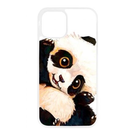 panda pandás iPhone 12 - 12 Pro átlátszó tok