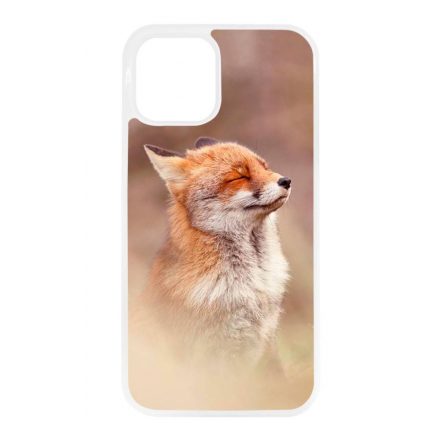 róka rókás fox iPhone 12 - 12 Pro átlátszó tok