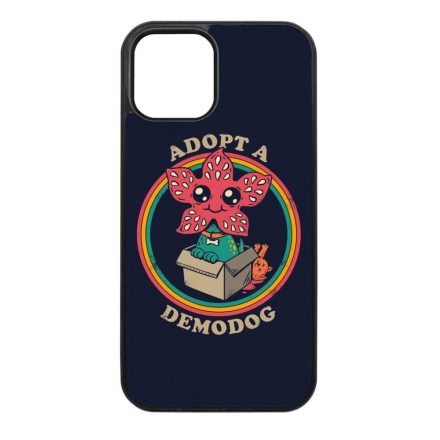 Adopt a Demodog - Stranger things iPhone 12 - 12 Pro fekete tok