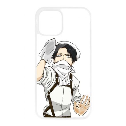 Levi Ackerman - Attack on Titan iPhone 12 - 12 Pro átlátszó tok