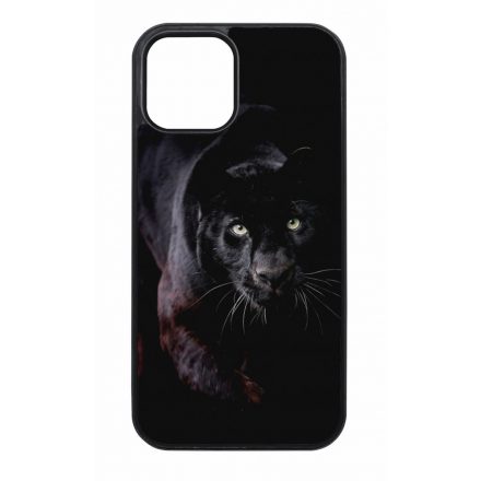 Black Panther Fekete Parduc Wild Beauty Animal Fashion Csajos Allat mintas iPhone 12 - 12 Pro tok