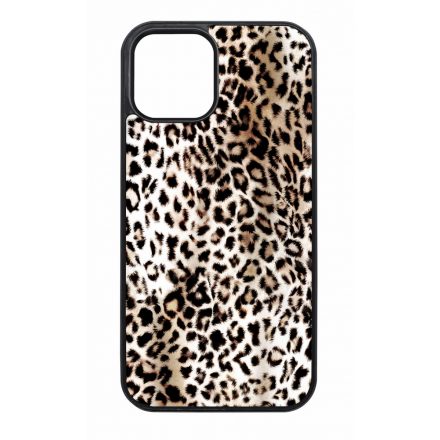 Natural Leopard Wild Beauty Animal Fashion Csajos Allat mintas iPhone 12 - 12 Pro tok