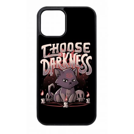 Choose darkness Antisocial Antiszocialis Meno Trendi iPhone 12 - 12 Pro tok