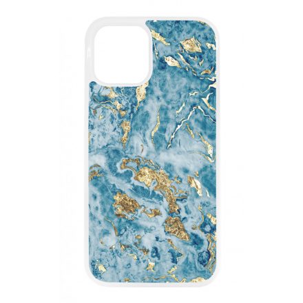 Blue Gold marvanyos marvany mintas iPhone 12 - 12 Pro tok