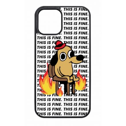 This is fine DOG kutyas meme iPhone 12 - 12 Pro tok