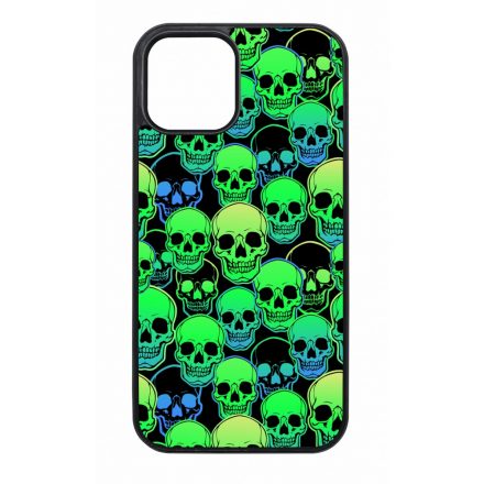 Green Skulls - Halloween iPhone 12/12 Pro tok