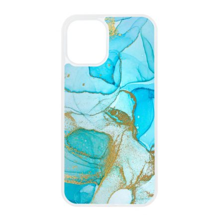 Ocean Blue Gold marvanyos marvany mintas iPhone 12 Mini tok