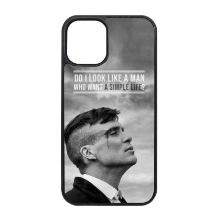 Tommy Shelby simple life idezet peaky blinders iPhone 12 Mini tok