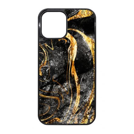 Luxury Golden Black marvanyos marvany mintas iPhone 12 Pro Max tok