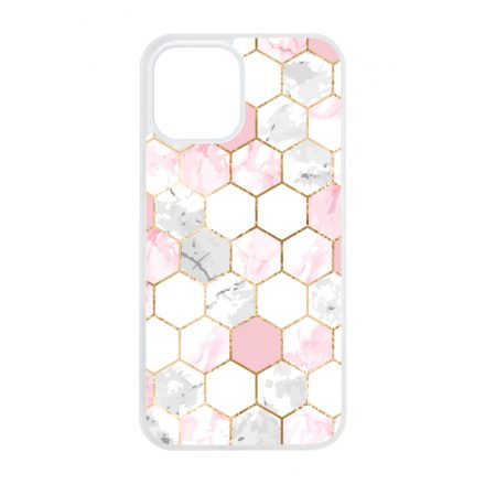 Geometric Rose Gold marvanyos marvany mintas iPhone 12 Pro Max tok