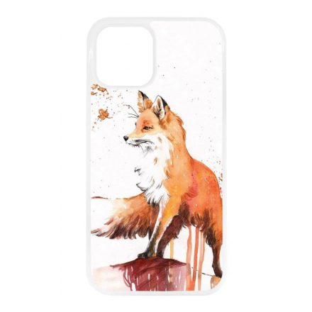 róka rókás fox iPhone 12 Mini átlátszó tok