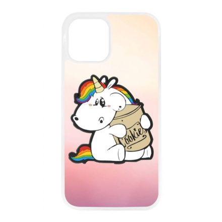 unicorn unikornis fantasy csajos iPhone 12 Mini átlátszó tok