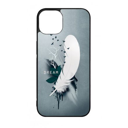 Dream - Álom - Feather, Tollas ajándék nőknek valentin napra iPhone 13 tok