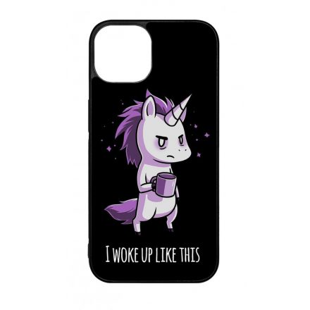 Unikornis - morcos reggel unicorn egyszarvú iPhone 13 tok