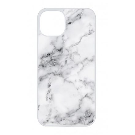 Luxury White marvanyos marvany mintas iPhone 13 tok