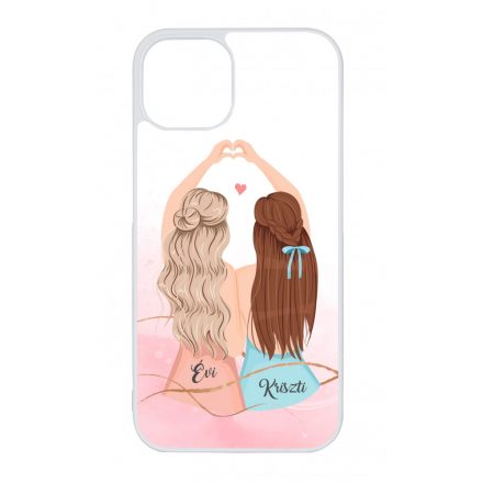 kerd a neveddel BFF Heart Best Friends forever legjobb baratnos iPhone 13 tok