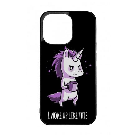 Unikornis - morcos reggel unicorn egyszarvú iPhone 13 Pro tok