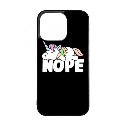 NOPE unikornis unicorn egyszarvú iPhone 13 Pro tok