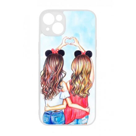 barátnők bff best friends forever legjobb barátnős besties iPhone 14 Plus tok