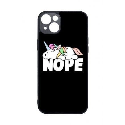 NOPE unikornis unicorn egyszarvú iPhone 14 Plus tok