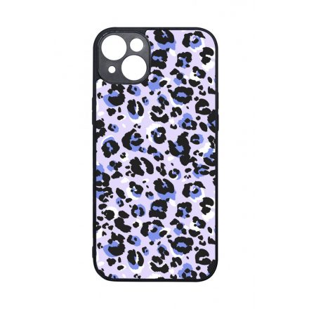 Purple Leopard Wild Beauty Csajos Allat mintas iPhone 14 Plus tok